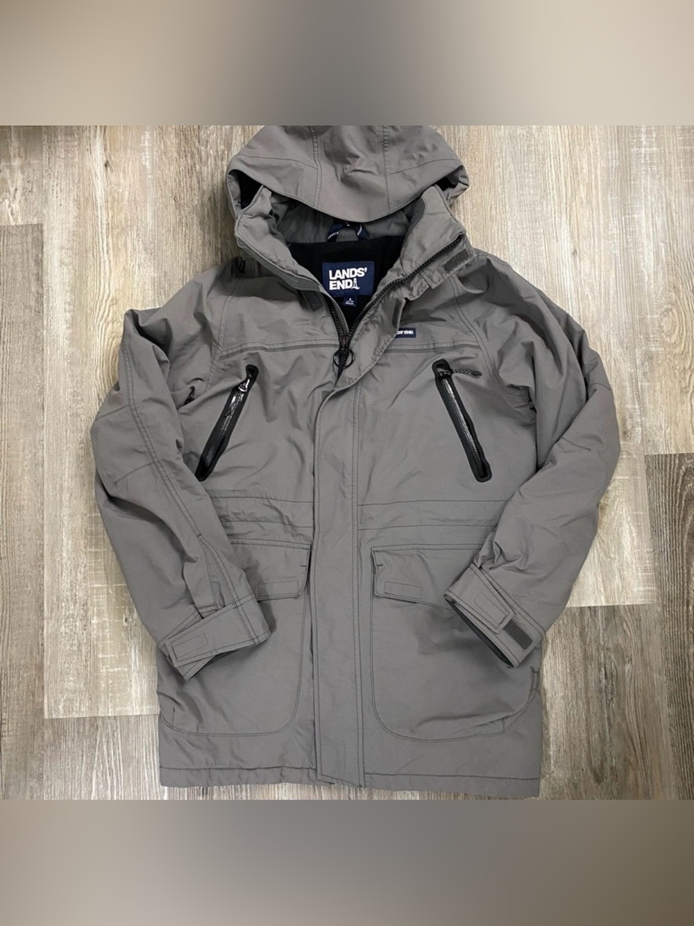 Lands' End Men’s Squal Waterproof Insulated Winter Jacket *NEW w/o tags* size S